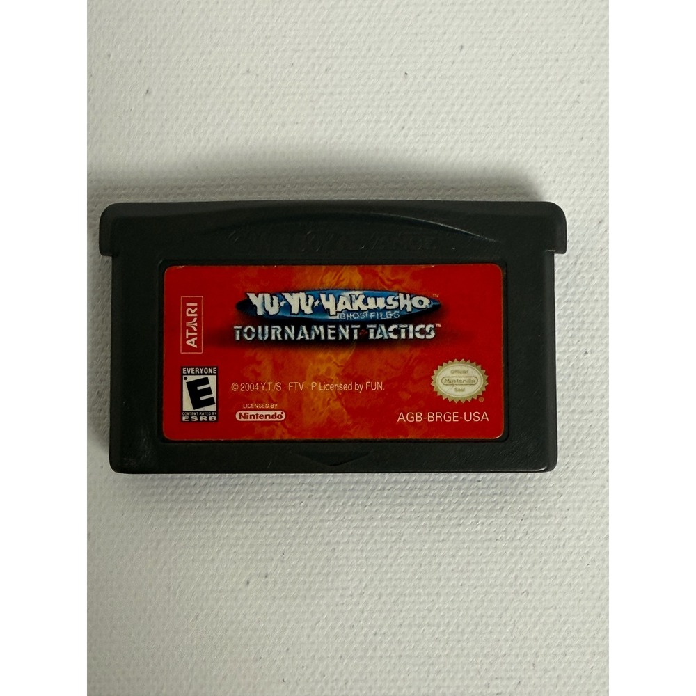 Yu Yu Hakusho Tournament Tactics Game Boy Advance Atari AGB-BRGE-USA Authentic